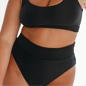 Infamous Swim Ginger Bikini Bottom - black